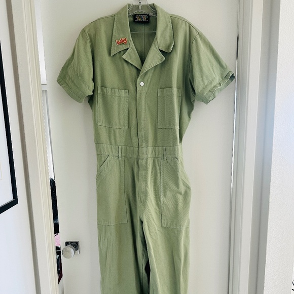 Big Bud Press Mint Green Jumpsuit (UNISEX) - Picture 1 of 4